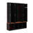 Farmhouse Hall Tree With 4 Hidden Hanging Hooks, Versatile Walnut Seating Bench With 8 Doors, Entryway Shoe Cabinet-1373766874