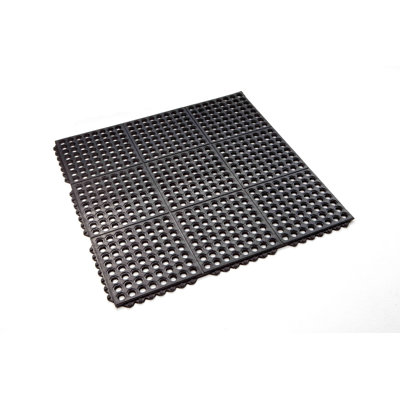 Solid Color Water Resistant Non-Skid Kitchen Mat