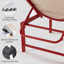 Ensemble de 2 chaises longues d'extérieur réglables pour l'extérieur-178522498-195874661