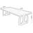 Burlywood Rectangular Solid Wood Dining Table-217827182