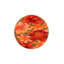 Tapis rouge tissé à motif floral rouge-350176888