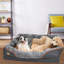 Bolster Cushion in Grey-61404701