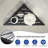 10 In. W X 10 In. H X 0.5 In. D Decorative Wall Shelf Corner Shelf Stainless Steel Triangle Shelf In Matte Black(2 Pack)-8195717