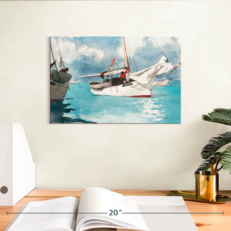 Fishing boats key west Aletra, H 8 po x l 12 po