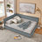 Upholstered Velvet Pine Daybed-1354885088-1361491461
