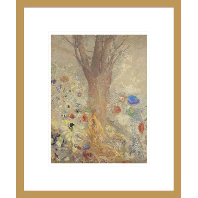 «The Buddha» par Odilon Redon, impression giclée sur cadre