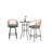 3Pcs Outdoor Bar Set-1556377093
