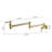 Wall Mount Folding Kitchen Pot Filler Faucet-116628714