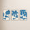 Ceramic Blue 1-3 3-Piece Print Set