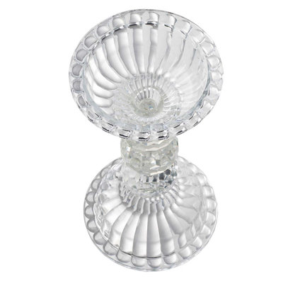 Porte-bougie transparent 11 po.