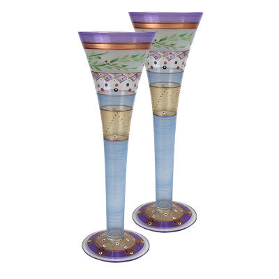 Mosaic Garland Champagne Flute