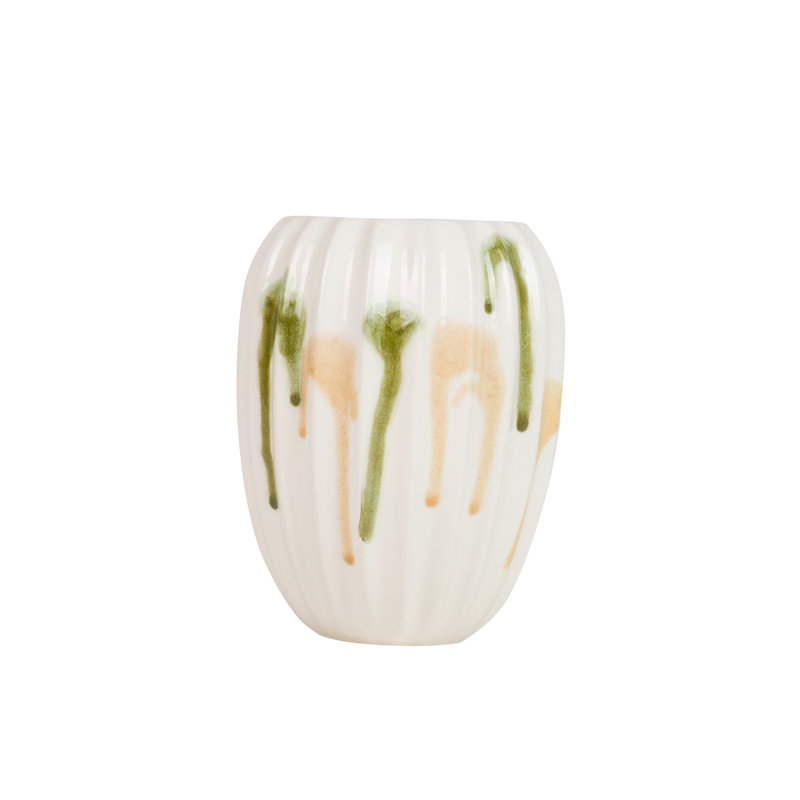 Ceramic / Porcelain Table Vase, 22cm H x 17cm W x 17cm D
