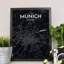 Munich City Map - No Frame Print-2033091059-2033091062