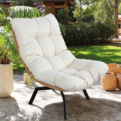 Outdoor Wicker Swivel Chair