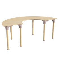 Primary Collection Horseshoe Activity Table - Total Office Furniture