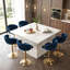 Swivel Yes Upholstered Velvet Bar Stool-515143449