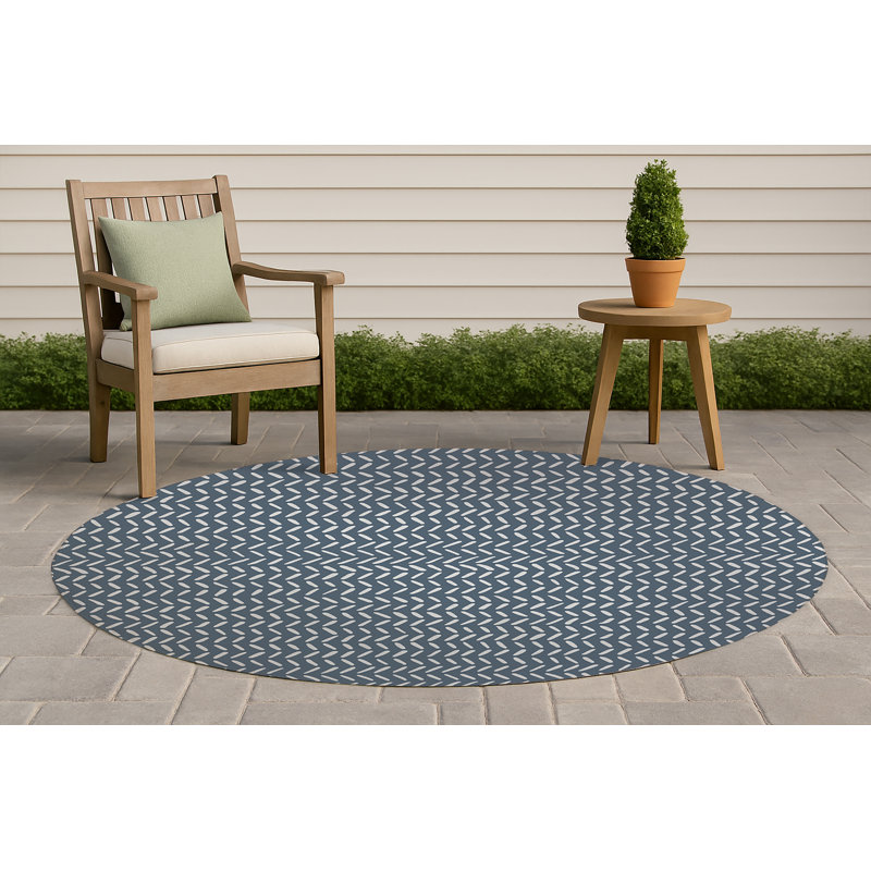Tapis d'extérieur antidérapant Dream Splat, Rond 5 pi