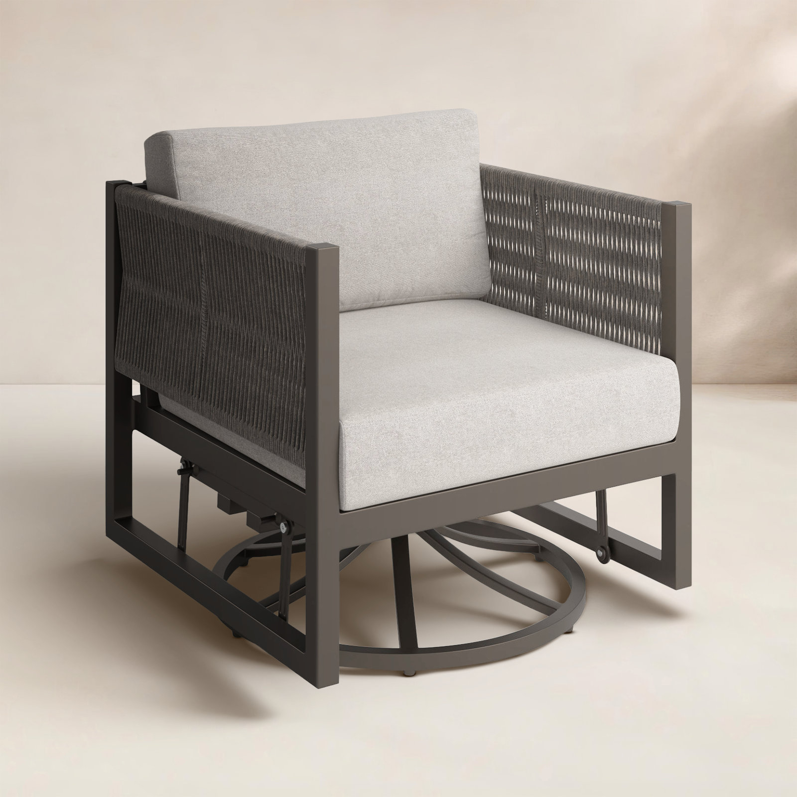 Outdoor Glider with Sunbrella® Cushions