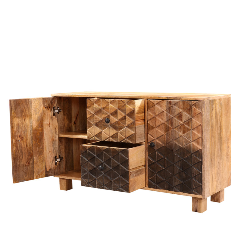 Amanta 120cm Solid Wood Sideboard