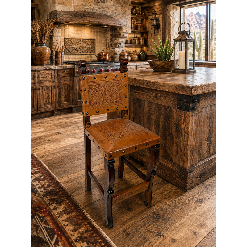Tabouret 30 "Olivos, Rustic