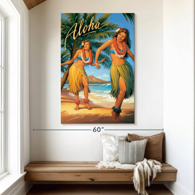 Enn Aloha Hawaii IV, H 51 po x l 34 po