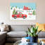 «Christmas In The Country I» par Daphne Brissonnet, impression sur toile tendue-73366752-73366750-73366751
