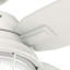 Ventilateur de plafond 52 pouces pour l'extérieur à 4 pales standard avec chaîne de traction et ensemble d'éclairage inclus Ocala-56046691