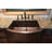 30" Hammered Copper Rounded Apron Front Single Basin Kitchen Sink