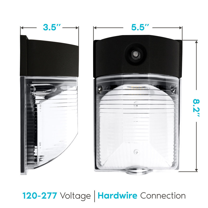 18-Watt LED Dusk to Dawn Outdoor Security Wall Pack