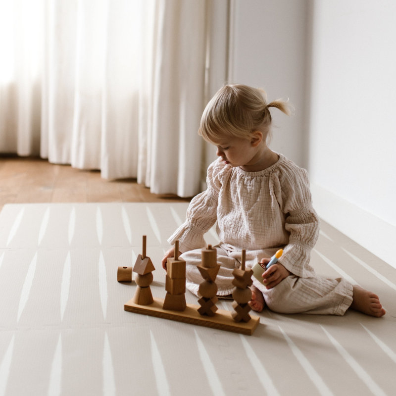Lucio - Desert Sand - Play Mat, 0.47" H x 72" L x 48" W, Desert Sand
