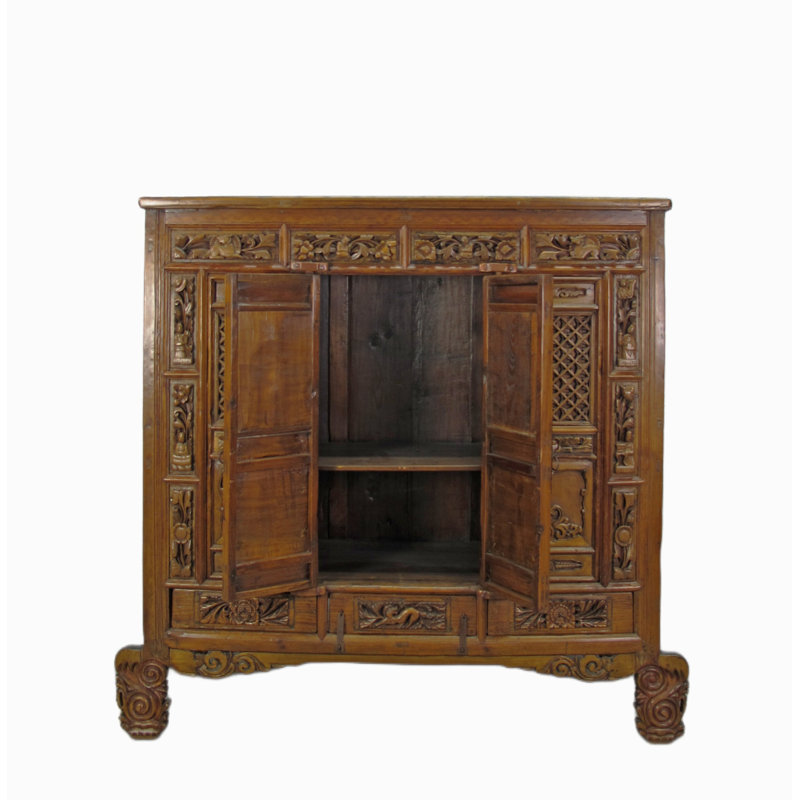 2 - Door Solid Wood Armoire