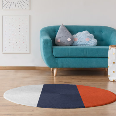 Tapis bleu area