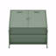Armoire d'appoint 32 "vert sauge | Rangement industriel en métal | Idée cadeau-121050290
