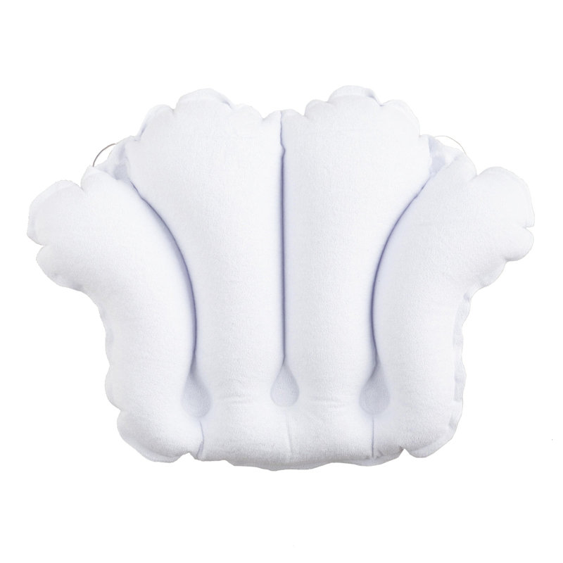 Coussin de bain Terry, Blanc