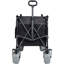 Multi-Functional Outdoor Push-Pull Folding Wagon Cart With Rotating Handle