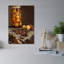 Jar Of Peaches Classic Modern Traditional Fruit Wall Art Print by Claude Monet - Wrapped Canvas Print-1217028552