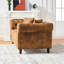 Canapé brun 83 po Mid Century-1876005089