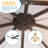 Aluminum Patio Gazebo Permanent Double Polycarbonate Roof Canopy-90289469-87703190