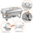 Chafing Dish Buffet Set 8 Qt 4 Pack Stainless Steel,buffet Servers And Warmers Chaffing Servers With Covers Folding Stand Food Warmer For Parties Buffets