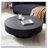 Round Coffee Table with Sturdy Pedestal-128443114-128443108
