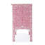 Vivienne Pink Bone Inlay Accent Chest