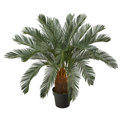 36'' Faux Cycas Tree in Pot Liner