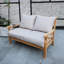 Causeuse en teck avec coussins 52 po Brunswick-1706150634-1629252046