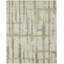 Tempo Gridline Mirage Hand-Knotted Wool Area Rug-1827826465