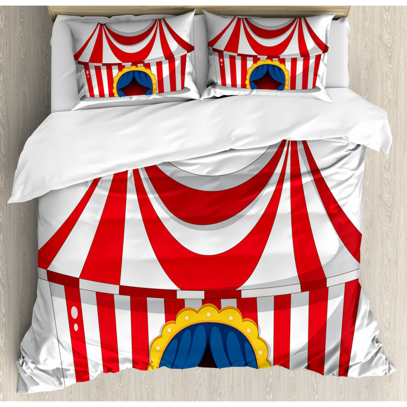 Polyester Duvet Cover, Queen Duvet Cover + 2 Standard Shams