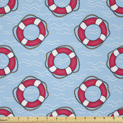 Cyntha Floating in Ocean Swimming Urgency SOS Protection Fabric