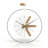 White Round Wall Clock-1224939921