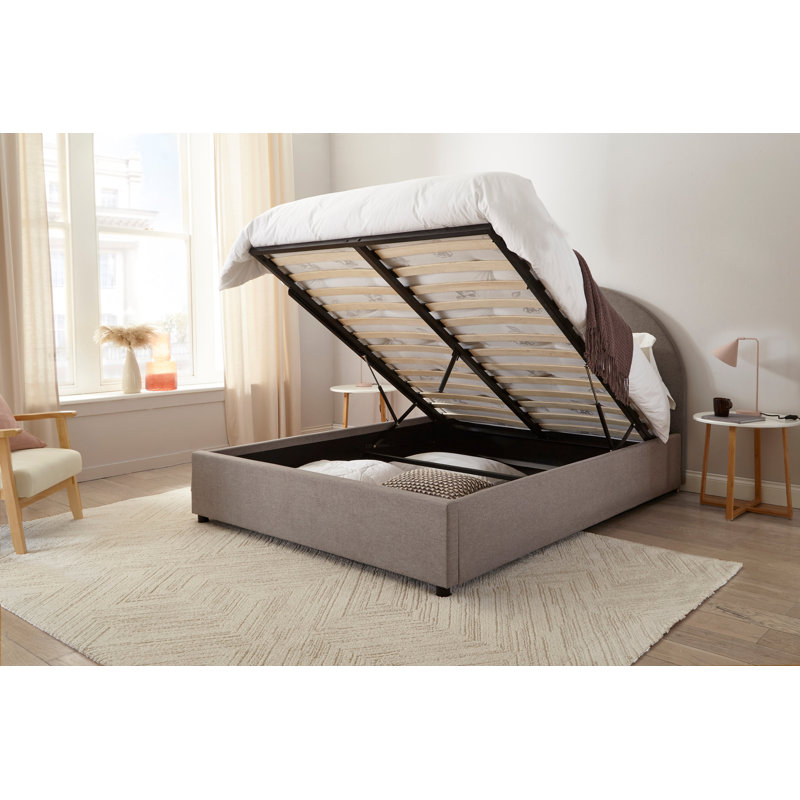 Upholstered Ottoman Bed, Kingsize (5')