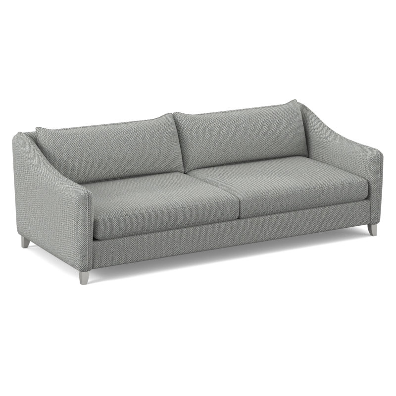 Monterey Patio Sofa with Cushions, Light Grey/Dark Grey Linen 6032-110