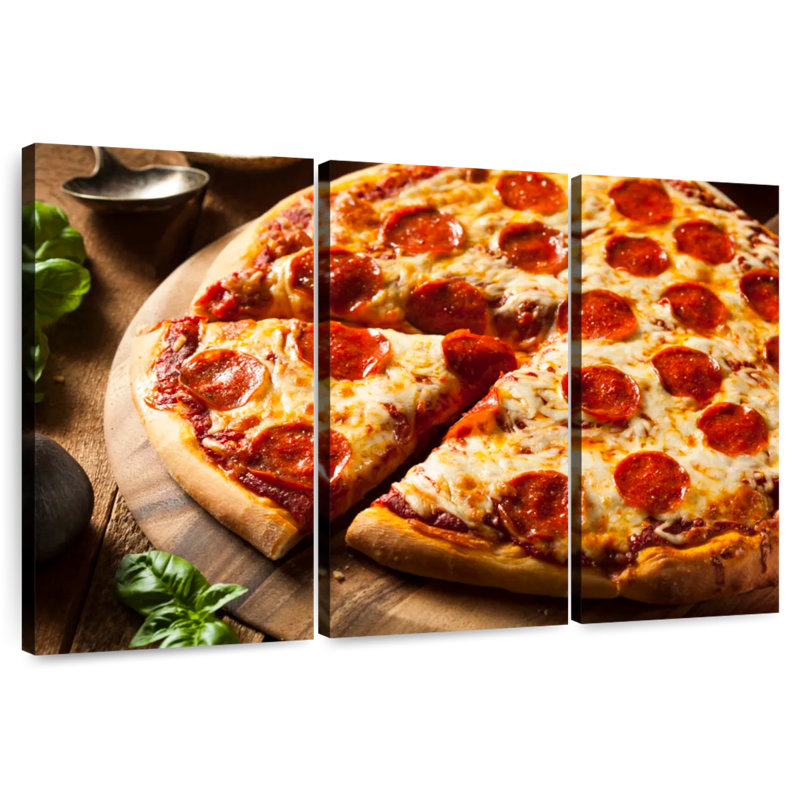 Yarlin Fresh Pepperoni Pizza, 36" H x 57" W